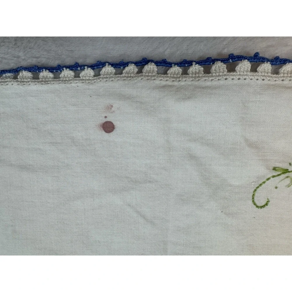 Lot Vtg Assorted Sizes Mixed Lot Cotton Linen Runners‎ Pillowcase Floral Dog